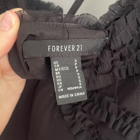 Forever 21 Black Dress - Picture 4 of 4